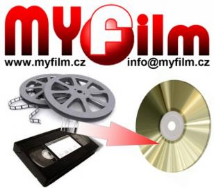 Pevod 8mm filmu, kazety, VHS na DVD